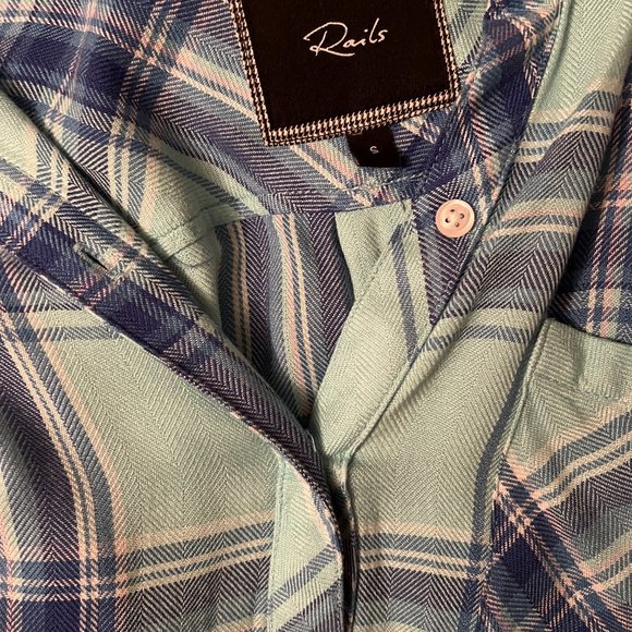 Rails Hunter Plaid Opal Button Down - Picture 2 of 2